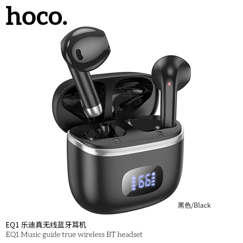 Tai nghe bluetooth không dây Hoco EQ1 CÓ MÀN HÌNH