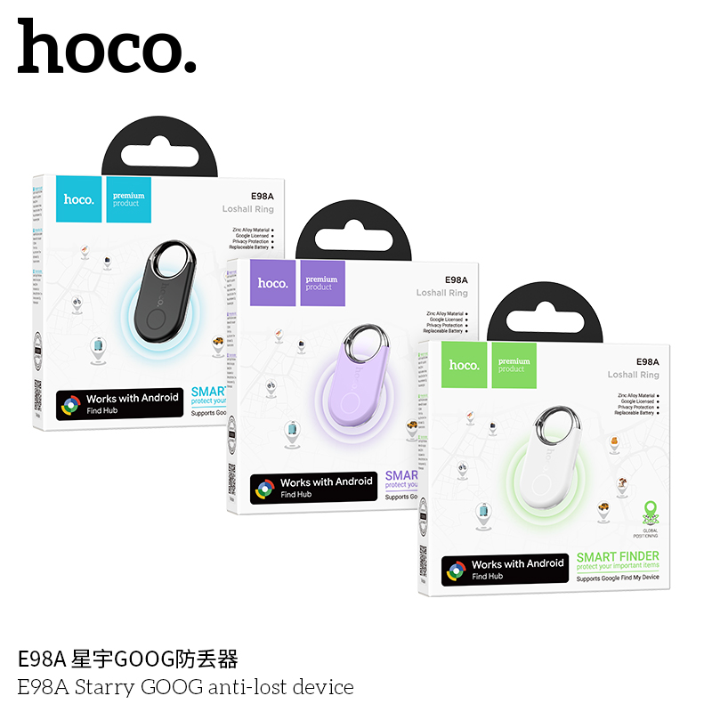 Thiết bị chống thất lạc ĐỊNH VỊ ADNROID Hoco E98A Starry GOOG