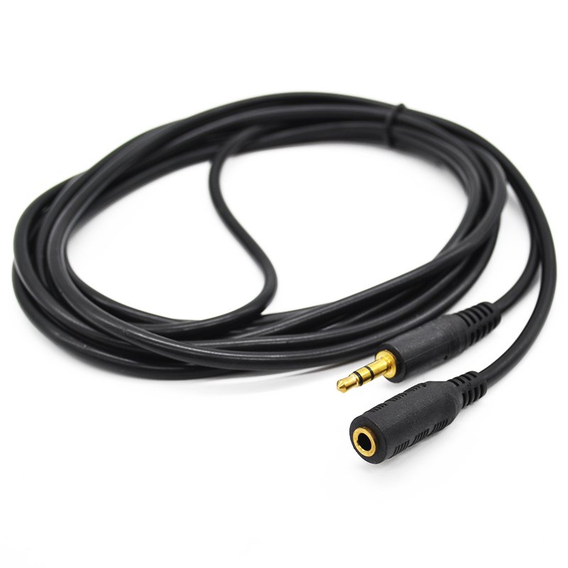 Dây Audio Nối Dài 3.5mm | Cáp Nối Dài 3.5mm 1.5m | Dây Kéo Dài Tai Nghe | Dây Audio Cho Loa – Điện Thoại | Chất Âm Rõ – Không Nhiễu | Dây Bền – Dẫn Tín Hiệu Mạnh | Phụ Kiện Âm Thanh | Màu Đen – Độ Dài 1.5m | Giá Rẻ – Giao Nhanh | Vi Tính Hóc Môn