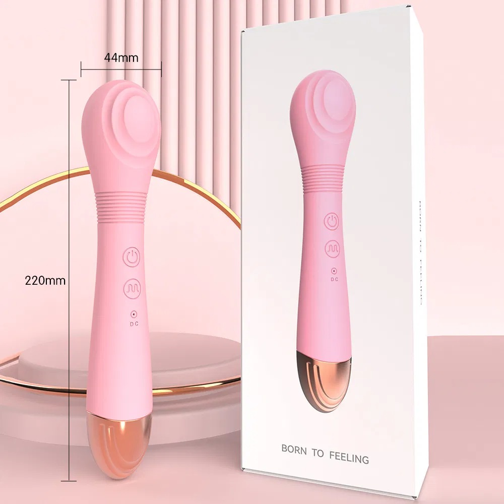 Chày rung Máy Rung 2 Đầu Liếm & Rung 24 Chế Độ – Kích Thích Kép