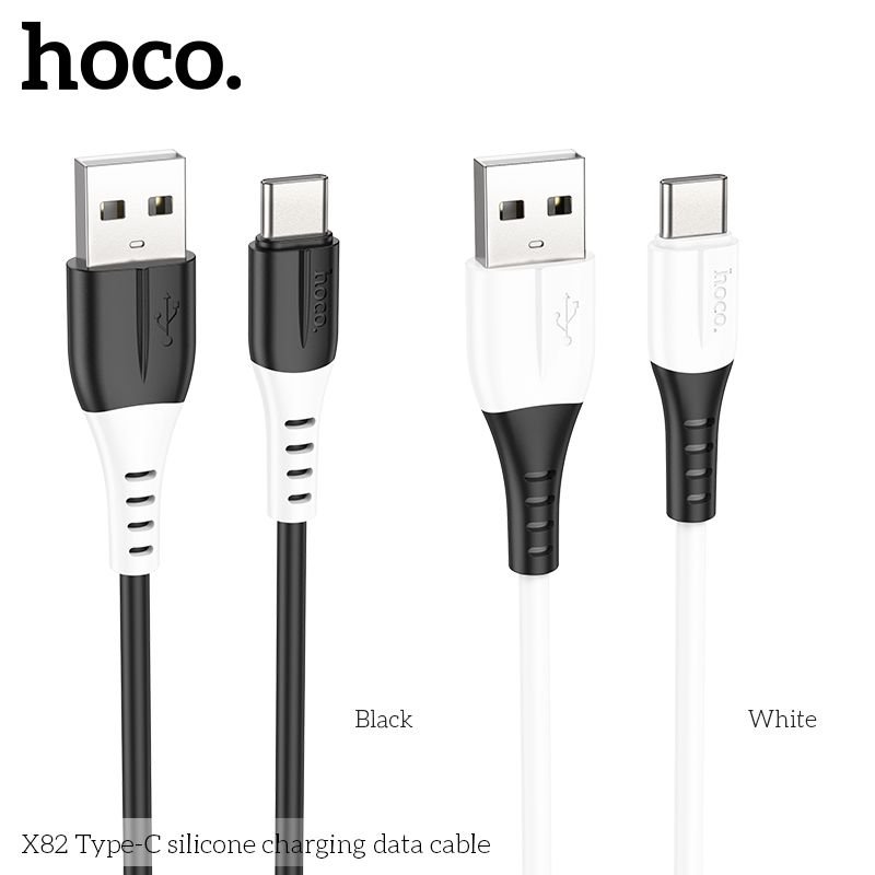 Dây sạc nhanh HOCO X82 type-c 1m bọc silicone dẻo | Sạc nhanh HOCO X82 3.0A dành cho Android | Cáp sạc HOCO X82 chính hãng bền đẹp | Mua dây sạc HOCO X82 giá rẻ | Phụ kiện HOCO X82 an toàn | Vi Tính Hóc Môn