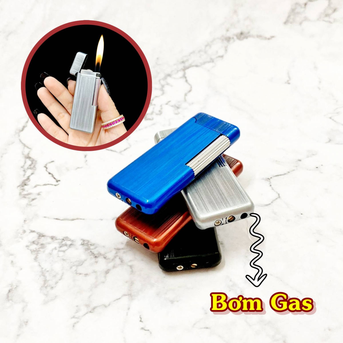 BẬT LỬA DUPONT DÀI VÂN XƯỚC M-23 (XÀI GAS)