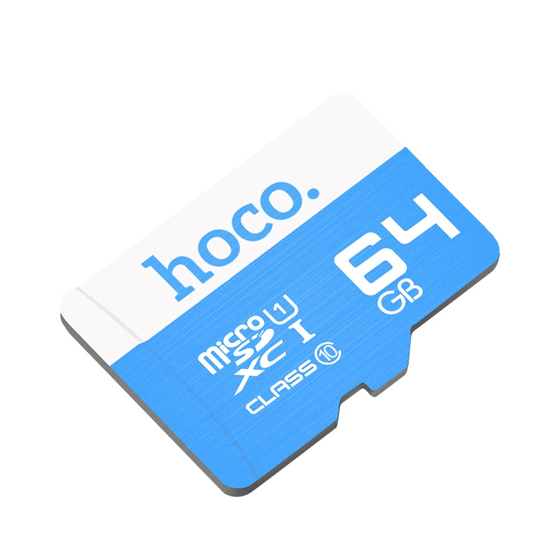 Thẻ nhớ 64GB class 10 tốc độ cao - chính hãng Hoco - chuẩn MicroSD dùng cho điện thoại - camera ip - máy ảnh