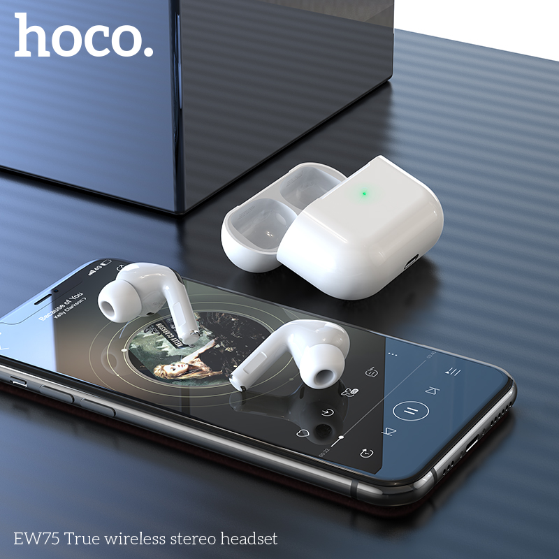 Tai nghe Bluetooth HOCO EW75 chính hãng | Kết nối ổn định | Pin lâu | Thiết kế gọn nhẹ | Chống ồn hiệu quả | Giá tốt | Vi Tính Hóc Môn