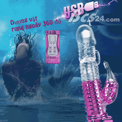 Dương vật giả kép mini rung xoay ngoáy 360 độ | Massage điểm G | Kích thích đa chiều | Đồ chơi phòng the | Phụ kiện tình yêu | Vi Tính Hóc Môn