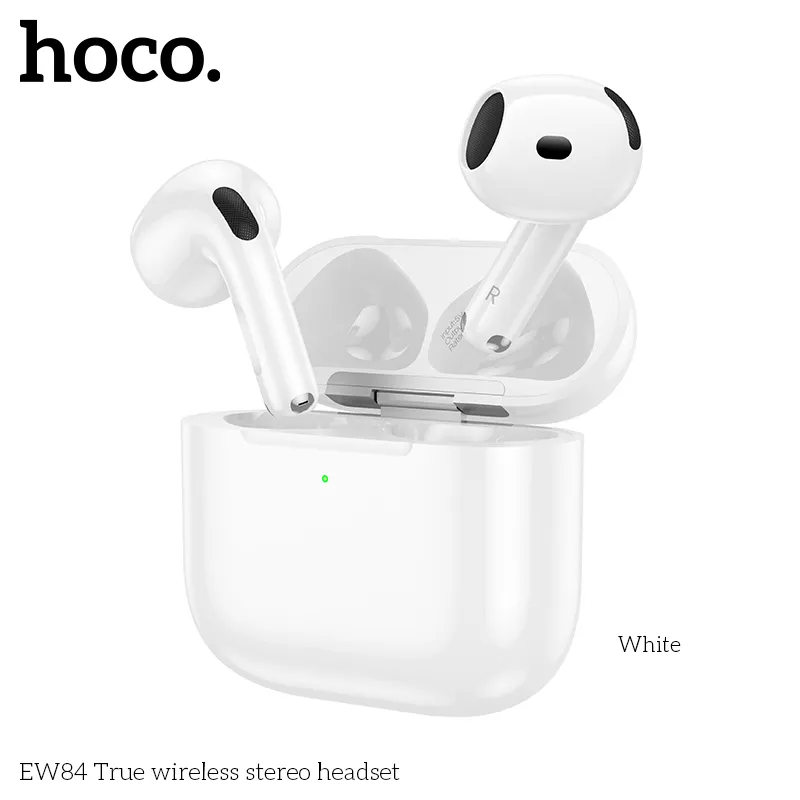 Tai Nghe Nhét Tai Không Dây V5.4 Hoco EW84 | Pin 6 Giờ Nghe Liên Tục | Tương Thích Nhiều Thiết Bị | Âm Thanh Êm Ái Giảm Tiếng Ồn | Chính Hãng | Vi Tính Hóc Môn