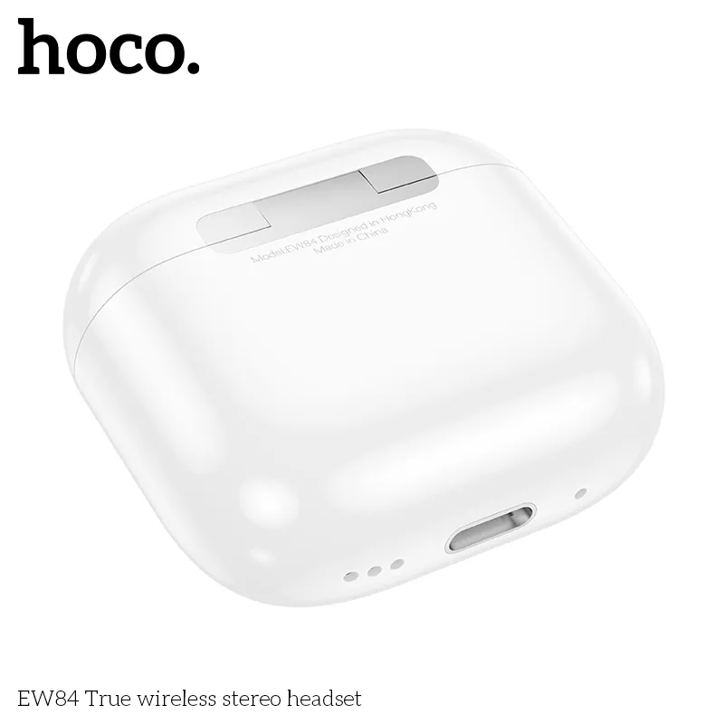 Tai Nghe Nhét Tai Không Dây V5.4 Hoco EW84 | Pin 6 Giờ Nghe Liên Tục | Tương Thích Nhiều Thiết Bị | Âm Thanh Êm Ái Giảm Tiếng Ồn | Chính Hãng | Vi Tính Hóc Môn