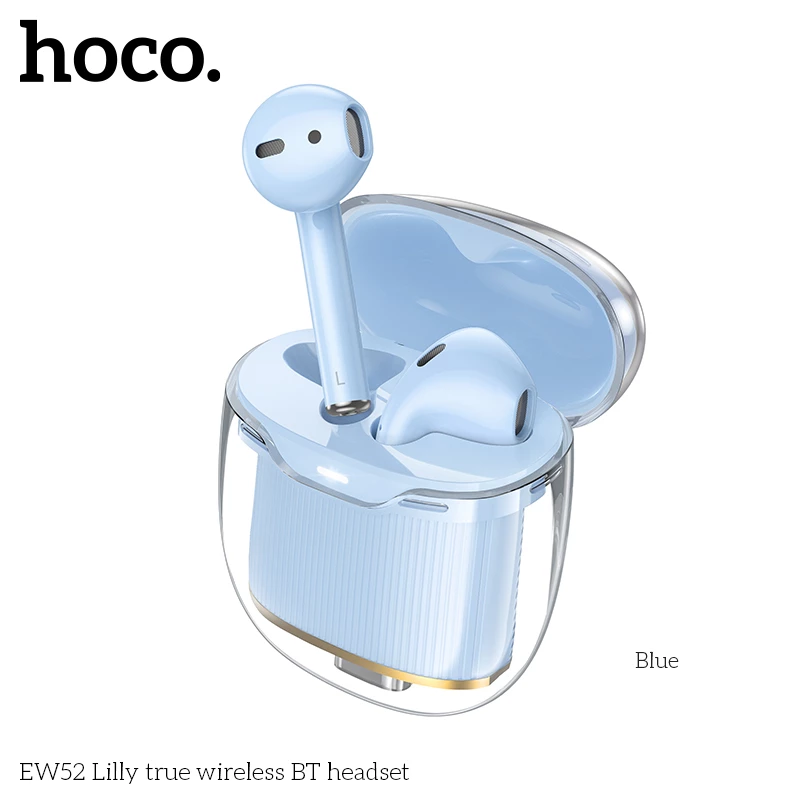 Tai nghe Bluetooth Hoco EW52 TWS không dây âm thanh nổi | Chất âm sống động | Thiết kế gọn nhẹ | Kết nối ổn định | Pin bền lâu | Vi Tính Hóc Môn