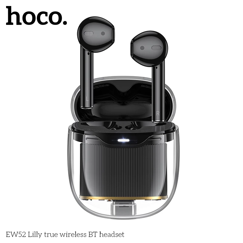 Tai nghe Bluetooth Hoco EW52 TWS không dây âm thanh nổi | Chất âm sống động | Thiết kế gọn nhẹ | Kết nối ổn định | Pin bền lâu | Vi Tính Hóc Môn