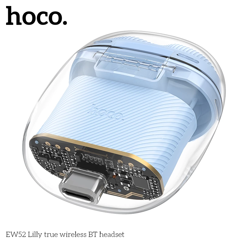 Tai nghe Bluetooth Hoco EW52 TWS không dây âm thanh nổi | Chất âm sống động | Thiết kế gọn nhẹ | Kết nối ổn định | Pin bền lâu | Vi Tính Hóc Môn