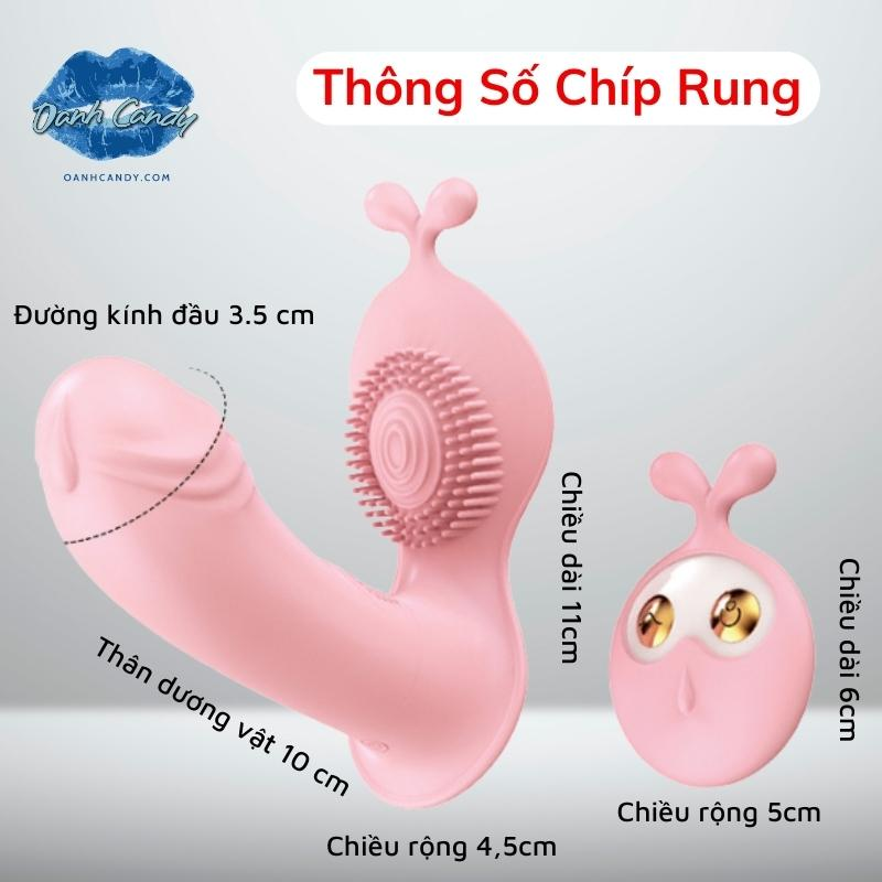 Chip Rung Tình Yêu Hình Dương Vật Tai Thỏ Lilo – Mini Vibrator Rung Diều Khiển Từ Xa | Sản Phẩm Chính Hãng | An Toàn | Bảo Hành | Uy Tín | Giá Tốt | Vi Tính Hóc Môn