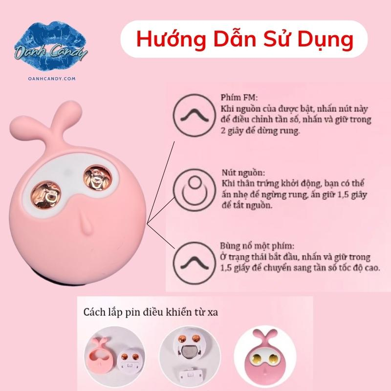 Chip Rung Tình Yêu Hình Dương Vật Tai Thỏ Lilo – Mini Vibrator Rung Diều Khiển Từ Xa | Sản Phẩm Chính Hãng | An Toàn | Bảo Hành | Uy Tín | Giá Tốt | Vi Tính Hóc Môn