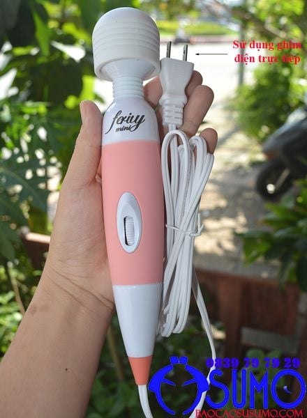Chày rung massage toàn thân Ferity | Cắm điện trực tiếp tiện lợi | Công suất mạnh mẽ | Đầu rung cỡ trung | Giúp thư giãn cơ thể | Sản phẩm chính hãng, bền bỉ | Vi Tính Hóc Môn