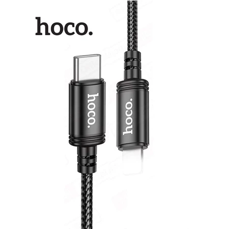 Cáp sạc Hoco X89 Type-C sang IP | Cáp sạc nhanh Hoco X89 TypeC to IP PD27W 3.0A | Truyền dữ liệu ổn định | Sạc nhanh cho iPhone 11 12 13 14 | Dây cáp dài 1 mét bền chắc | Chính hãng Hoco cao cấp | Vi Tính Hóc Môn