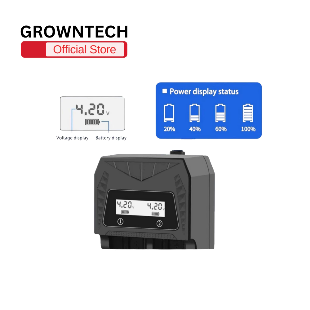Bộ sạc pin đa năng MS-82ACD | Sạc nhiều loại pin 26650, 21700, 18650, 14500 | Sạc nhanh ổn định | An toàn dễ sử dụng | Sạc pin AA AAA | Chính hãng giá tốt | Vi Tính Hóc Môn