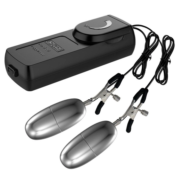 Kẹp vú rung inox đa tần số Nipple Sextoy, Kích thích vú | Kẹp vú rung cực mạnh đa chế độ | Kích thích đầu ti inox rung cực khoái | Đồ chơi tình yêu cho nữ và cặp đôi | Sản phẩm kích dục inox cao cấp | Vi Tính Hóc Môn