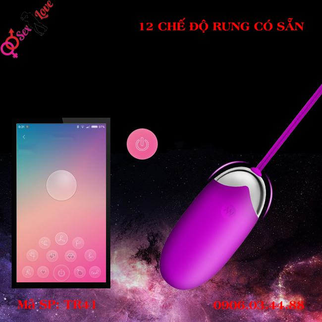 Trứng Rung APP Pretty Love Abner Bluetooth | Điều Khiển Qua Điện Thoại | Rung Mạnh – Êm – Xịn | Vibrator Egg – Love Egg – Remote Vibrating Egg – App-Controlled Vibrating Egg – Wireless Vibrating Egg | Hàng Chính Hãng | Vi Tính Hóc Môn