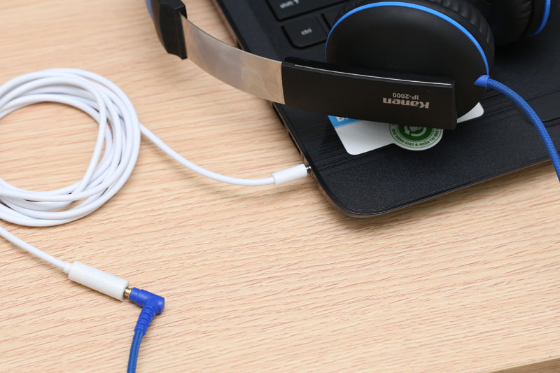 Dây Nối Dài Jack 3.5mm Có Mic | Dây Tai Nghe – Dây Audio 1m | Chống Ồn – Tín Hiệu Ổn Định | Dạng 4 Khấc | Màu Trắng Tinh Tế | Dùng Cho PC – Laptop – Smartphone | Độ Bền Cao | Phù Hợp Nghe Nhạc – Đàm Thoại | Giá Rẻ | Vi Tính Hóc Môn