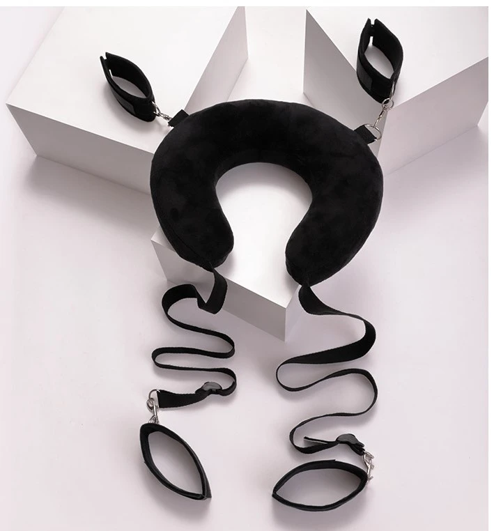 Bộ dây trói BDSM cao cấp | Còng tay chân có đệm | Gối chữ U êm ái | Phụ kiện couple | Khóa mềm an toàn | Điều chỉnh linh hoạt | Đồ chơi tình yêu | Bộ trói giường tiện lợi | Chất liệu mềm mịn | Hỗ trợ trải nghiệm mới | Giao hàng kín đáo | Vi Tính Hóc Môn