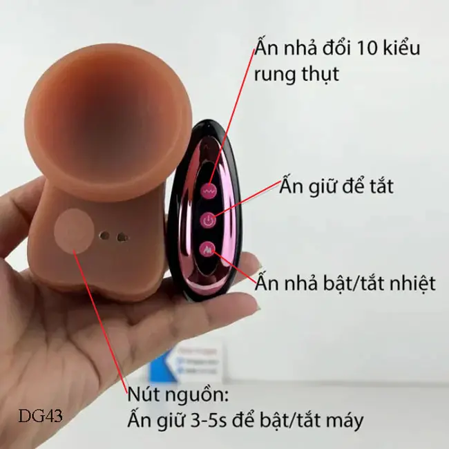 Dương vật giả có gai mềm Muha | Dương vật thụt rung 10 chế độ | Sextoy gai mềm kích thích mạnh | Dương vật gắn tường điều khiển remote | Dương vật gai mềm cao cấp | Đồ chơi tình dục nữ mạnh mẽ | Hít tường siêu chắc | Chống nước tuyệt đối | Sạc hít nam châm | Siêu rung cực sướng | Cảm giác chân thực | Vi Tính Hóc Môn