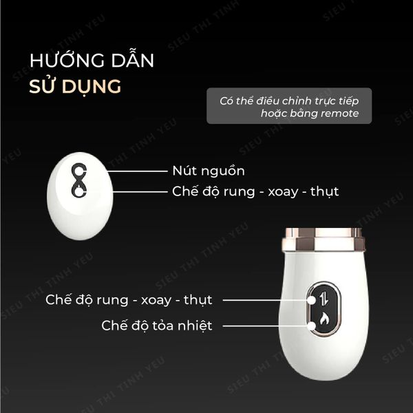 Dương vật giả dính tường Dibe Cyclone Fire 3