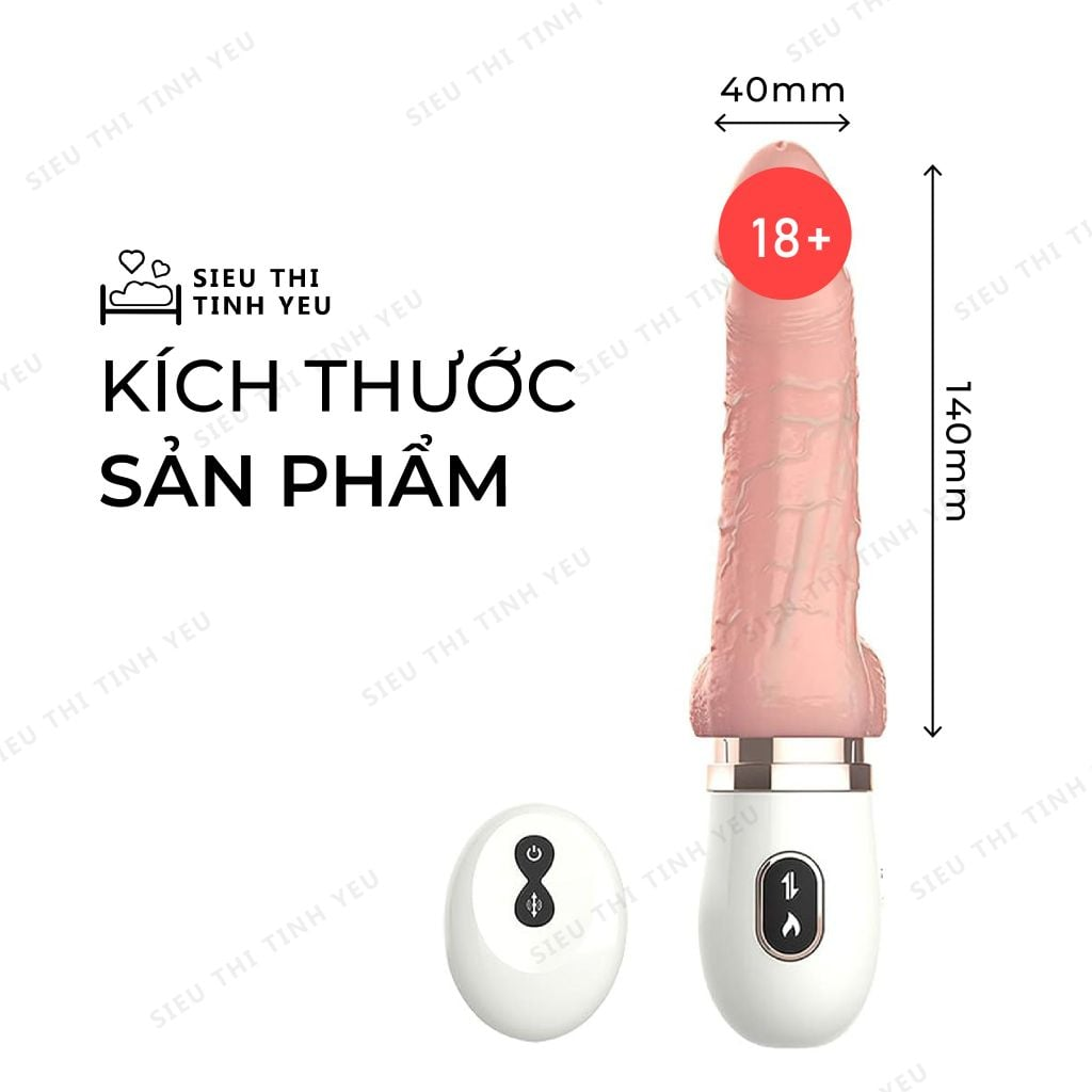 Dương vật giả dính tường Dibe Cyclone Fire 3