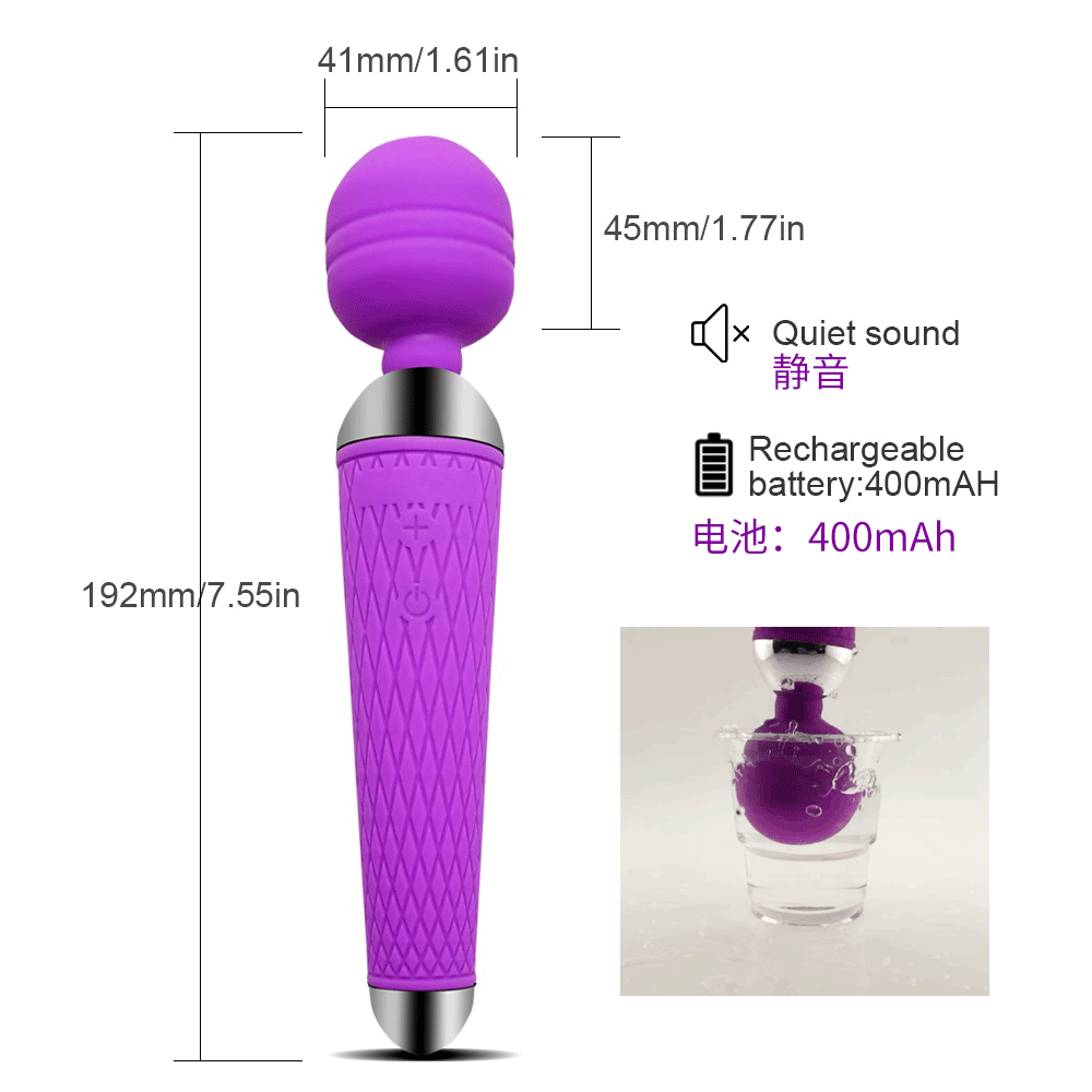 Chày Rung Color Massage Sạc Điện Cao Cấp