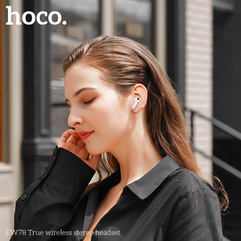 Tai Nghe Bluetooth Hoco EW78 Chính Hãng – Bluetooth 5.4, Âm Thanh Sống Động, Nhỏ Gọn Tiện Lợi