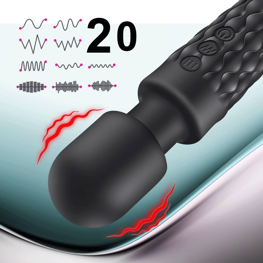 Chày Rung Massage AV Hồng Kong 20 Chế Độ Cao Cấp AV Stick