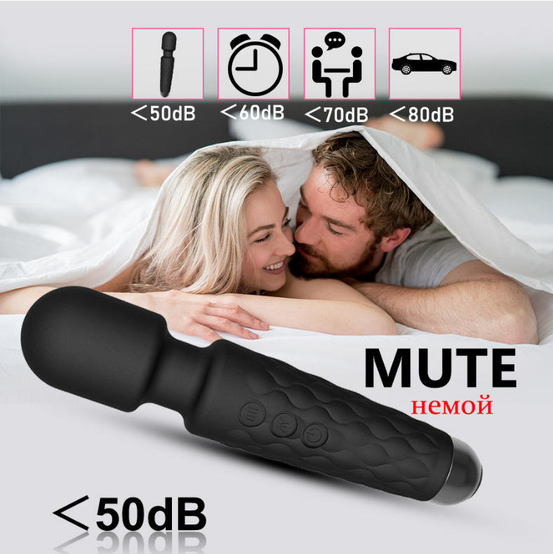 Chày Rung Massage AV Hồng Kong 20 Chế Độ Cao Cấp AV Stick