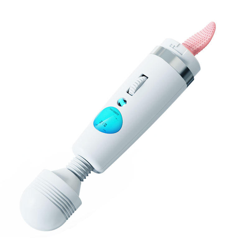 Chày rung lưỡi liếm 2 đầu Mizzzee | Máy rung 2 trong 1 Hurricane | Đồ chơi tình yêu cao cấp | Máy massage điểm G kích thích âm vật | Dụng cụ tự sướng nữ