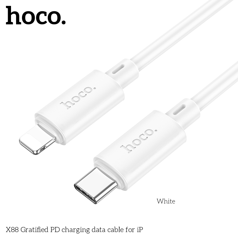 Cáp sạc Hoco X88 IP PD27W C-IP
