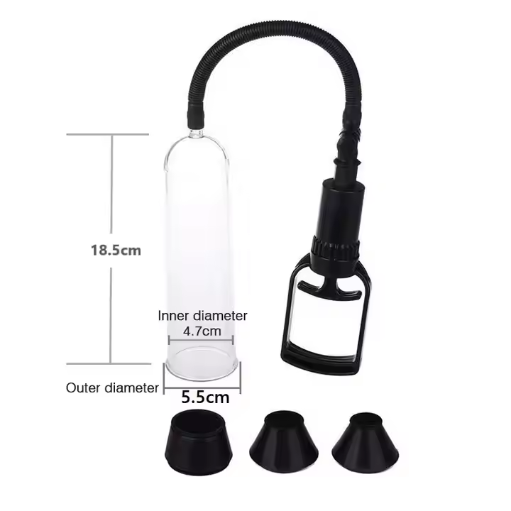 Máy Tập Dương Vật Size Nhỏ Penis Pump Beginner Man Pump | Máy Bơm Hút Chân Không | Thiết Kế Cho Người Mới Bắt Đầu | Hỗ Trợ Luyện Tập | Dễ Sử Dụng | Kích Thước Nhỏ Gọn | Vận Hành Bằng Tay | Chất Liệu An Toàn | Dễ Vệ Sinh