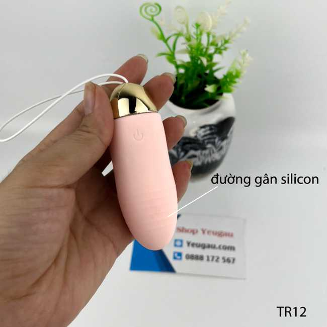 Trứng rung điều khiển từ xa màu hồng | Rung mạnh đa chế độ | Pin sạc tiện lợi | Sản phẩm chất lượng cao | Thương hiệu uy tín | Vi Tính Hóc Môn