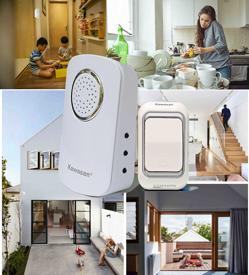 Chuông Cửa Không Dây DB668B Chính Hãng Âm Thanh Lớn Kết Nối Ổn Định | Vi Tính Hóc Môn