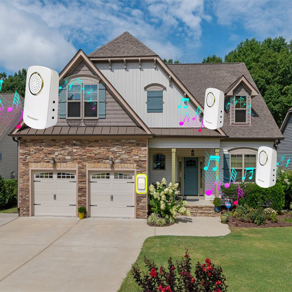 Chuông Cửa Không Dây DB668B Chính Hãng Âm Thanh Lớn Kết Nối Ổn Định | Vi Tính Hóc Môn