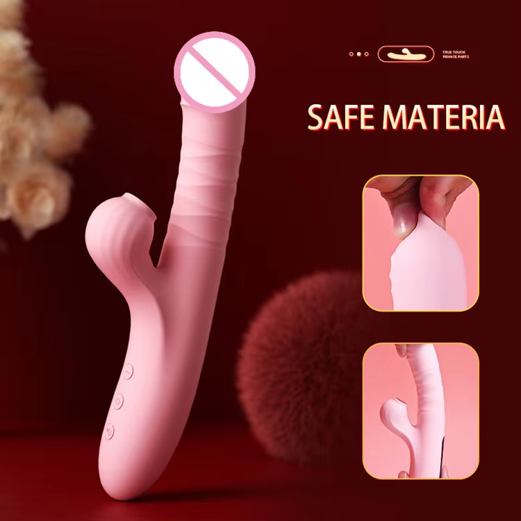 Dương vật thụt hút Lilo 10 Frequency Sucking Vibrator Dildo Vibration for Female Masturbation