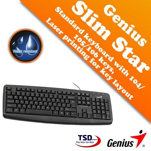 Bàn phím Genius KB110 USB