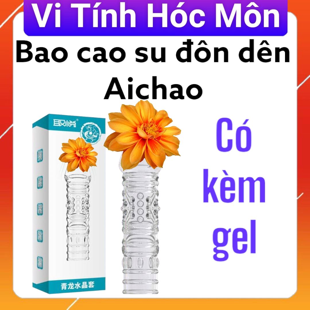 Bao Cao Su Đôn Dên Trơn Aichao Đầu Dương Vật – Tăng Khoái Cảm