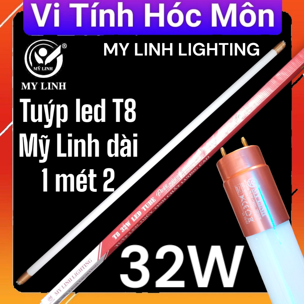 BÓNG ĐÈN TUÝP LED 32W ĐẦU NHÔM MỸ LINH