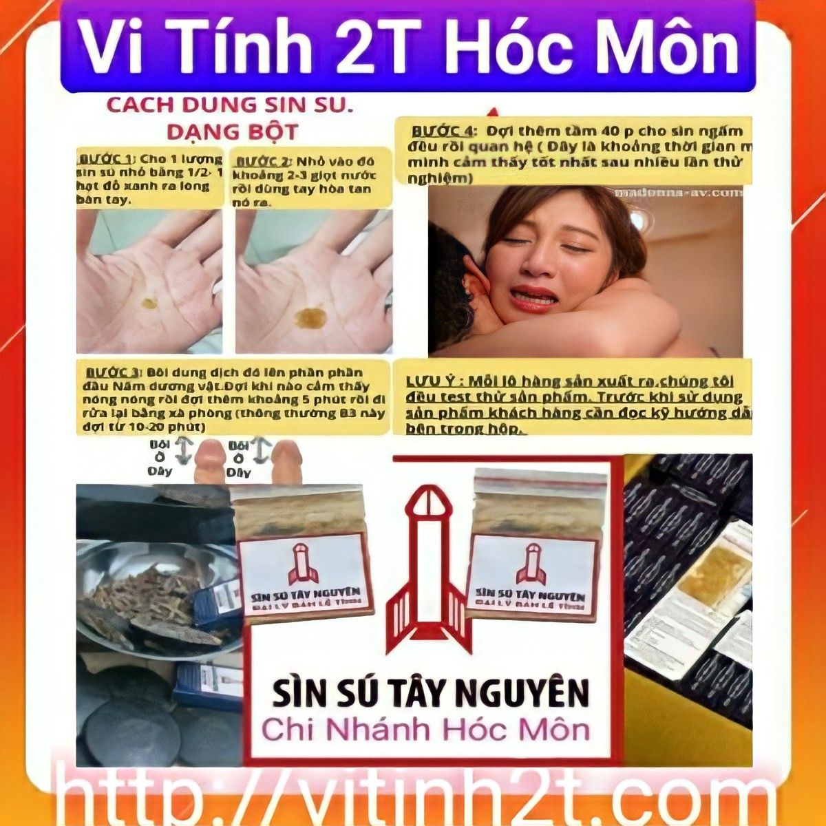 Bột massage SÌN SÚ Thái Nguyên Chính hãng 1 gram cường dương cho đàn ông