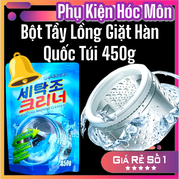 Bột vệ sinh lồng máy giặt Hàn Quốc 450g