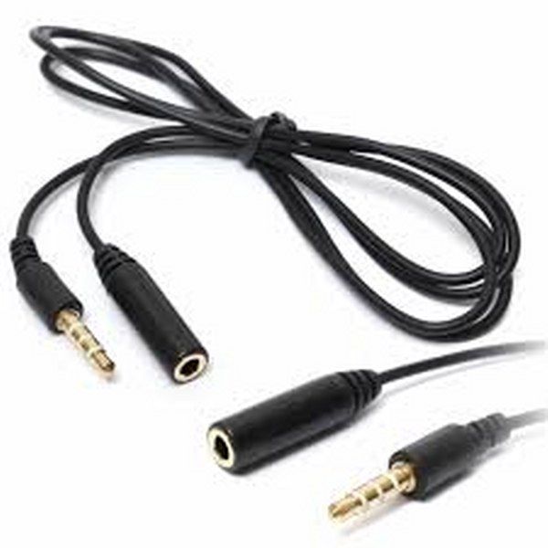 cáp nối 3.5mm dài 1m 4 nấc có hỗ trợ mic