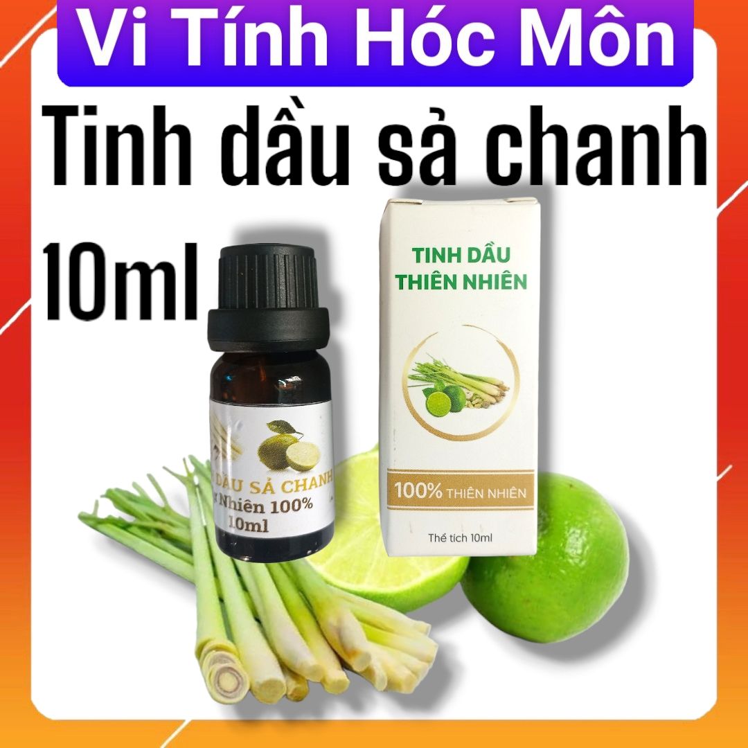 Chai Tinh Dầu Xông Phòng Hương Sả Chanh Lemongrass 10ml