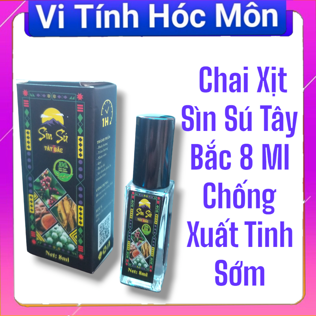 Chai Xịt Sìn Sú Tây Bắc 8 Ml Chống Xuất Tinh Sớm