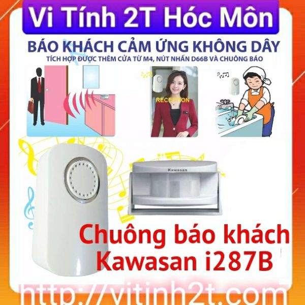 ⚠️ Hết hàng⚠️Chuông báo khách Kawasan i287B