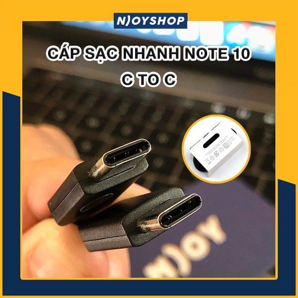 DÂY CÁP SẠC NHANH TYPE C TO C SAMSUNG GALAXY NOTE 10 NOTE 10 PLUS