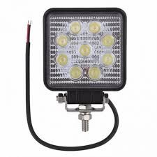 ĐÈN TRỢ SÁNG 9 LED VUÔNG HÀNG CAO CẤP