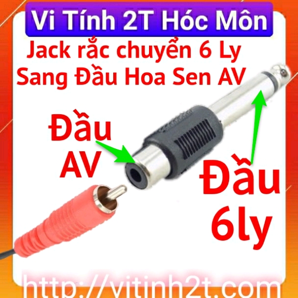 jack 6ly ra AV ( loại đen ) - loại av đen tốt