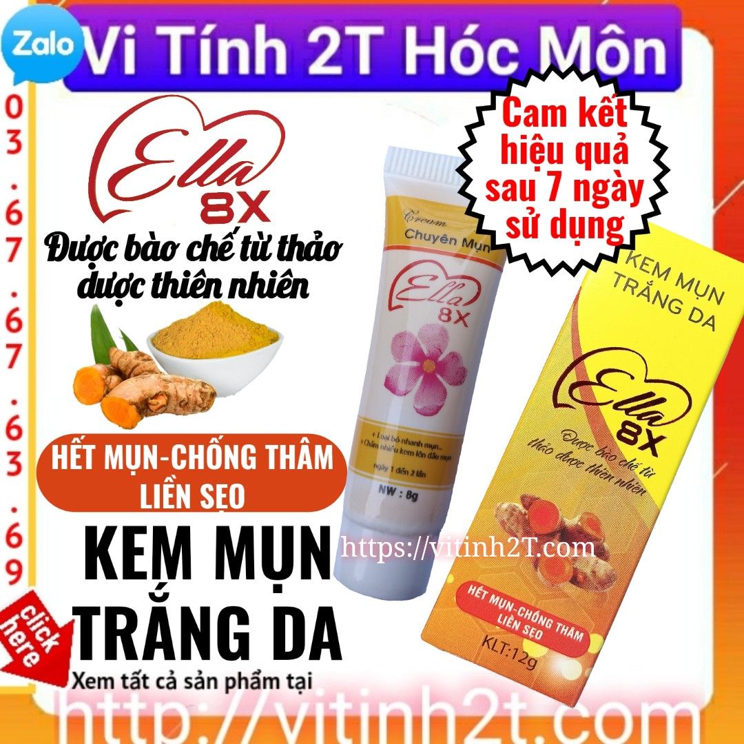 7. Những lưu ý khi sử dụng kem trị mụn Ella 8x